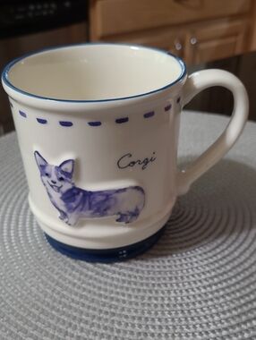 Dwell Studio Corgi Ceramic Mug